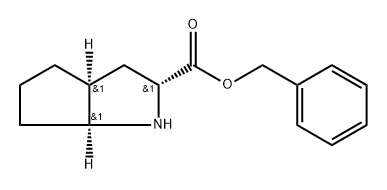 Ramipril Impurity 1 ((R,S,S)-2-Azabicyclo[3.3.0]octane-3 Struktur