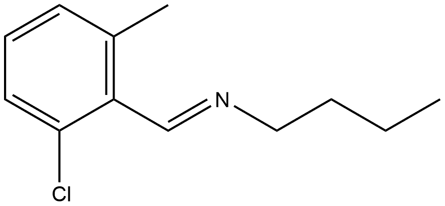 1-Butanamine, N-[(2-chloro-6-methylphenyl)methylene]-, [N(E)]-