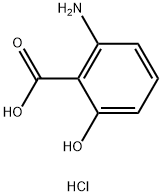 2-Amino-6-hydroxybenzoic acid hydrochloride 结构式
