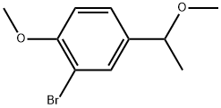 2-bromo-1-methoxy-4-(1-methoxyethyl)benzene