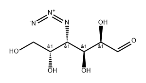 4-Azido-4-deoxy-D-galactose Structure