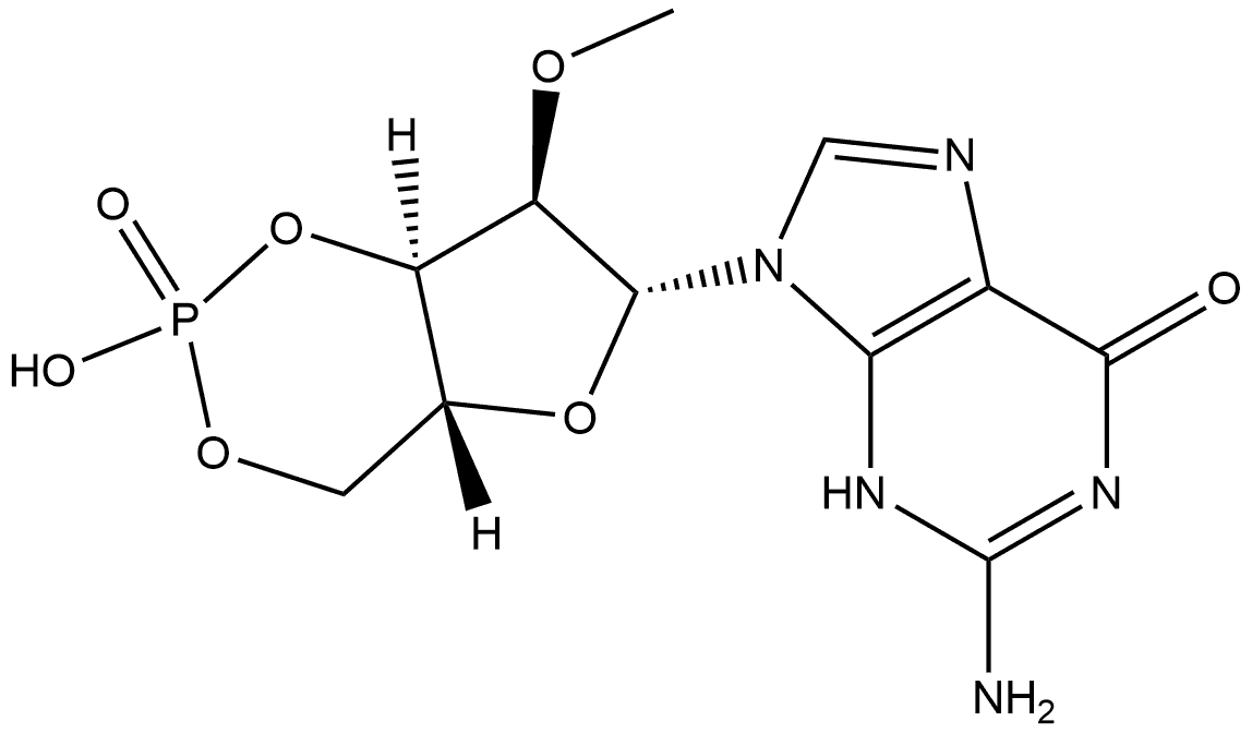 2'-O-Me-cGMP Structure