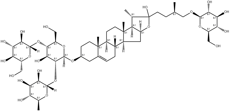 Protodeltonin|原三角叶皂苷