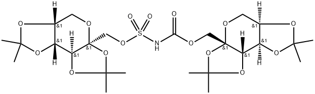 托吡酯EP杂质D 结构式