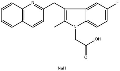 Timapiprant sodium Structure