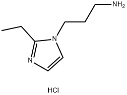 3-(2-Ethyl-1h-imidazol-1-yl)propan-1-aminedihydrochloride Structure