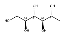 6-deoxyallitol 结构式