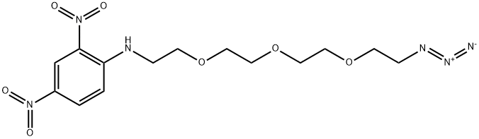 DNP-PEG3-azide Structure