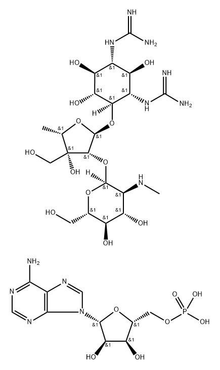 adenylyl dihydrostreptomycin Structure