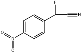 Benzeneacetonitrile, α-fluoro-4-nitro- Struktur