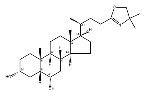 hyodeoxyoxazoline Struktur
