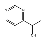4-Pyrimidinemethanol, α-methyl- Structure