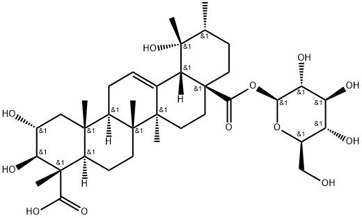 スアビッシモシドR1 化学構造式
