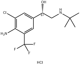 mabuterol hydrochloride Struktur