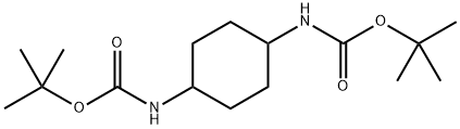 环己烷-1,4-二基二氨基甲酸二叔丁酯, 960071-19-6, 结构式