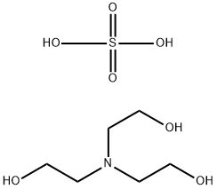 Sulfuric acid, mono-C8-18-alkyl esters, compds. with triethanolamine 结构式