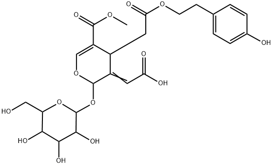 女贞苷酸,96382-89-7,结构式