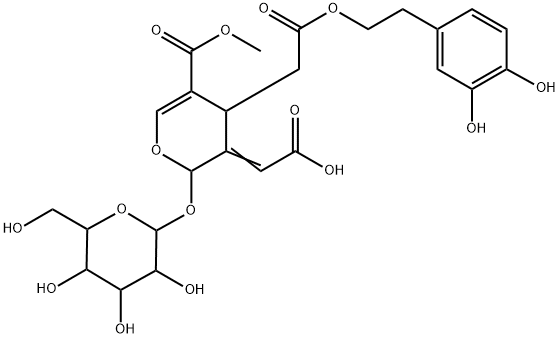 橄榄苦苷酸 结构式
