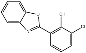 2-(Benzo[d]oxazol-2-yl)-6-chlorophenol Structure