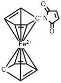 马来酰亚胺二茂铁, 96483-68-0, 结构式