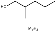 Magnesium (2-methylpentyl)-oxide Structure