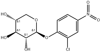 2-氯-4-硝基苯基-BETA-D-木糖苷,96887-43-3,结构式