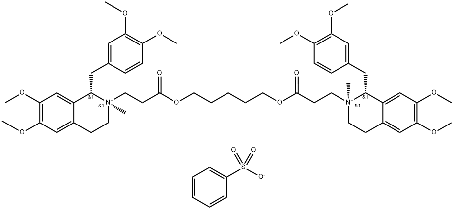 Cisatracurium besylate impurity 20 Struktur