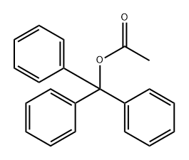 Benzenemethanol, α,α-diphenyl-, 1-acetate