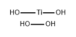 Hydrogen peroxide (H2O2), reaction products with titanium hydroxide (Ti(OH)2) 结构式