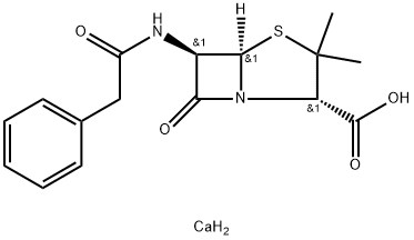 penicillin G calcium 结构式