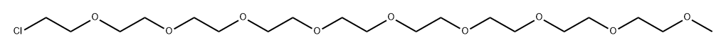 甲基-九聚乙二醇-氯, 97344-32-6, 结构式