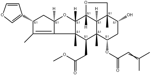 2',3'-Dehydrosalannol Struktur