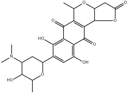 mederrhodin A Struktur