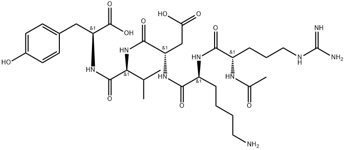 乙酰基五肽-1,97530-32-0,结构式