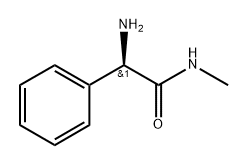 Benzeneacetamide, α-amino-N-methyl-, (αR)- 结构式