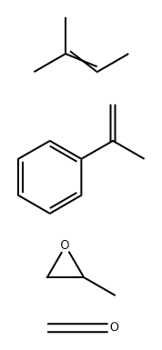 Formaldehyde, reaction products with 2-methyl-2-butene, methylstyrene and propylene oxide, abbalide fraction, distn. residues Structure