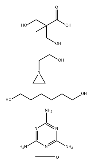 97969-64-7 Propanoic acid, 3-hydroxy-2-(hydroxymethyl)-2-methyl-, polymer with 1-aziridineethanol, formaldehyde, 1,6-hexanediol and 1,3,5-triazine-2,4,6-triamine