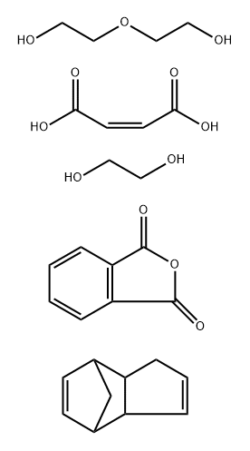 Maleic anhydride,polymer with phthalic anhydride,dicyclopentadiene,ethylene glycol and diethylene glycol|马来酸酐与邻苯二甲酸酐、二聚环戊二烯、乙二醇和二甘醇的聚合物