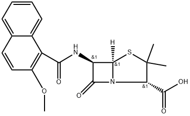 萘夫西林杂质4钠盐, 983-86-8, 结构式