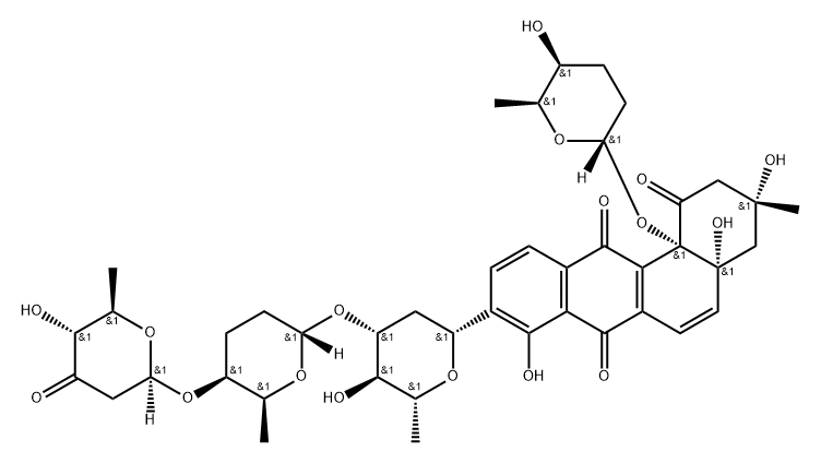 kerriamycin A 化学構造式
