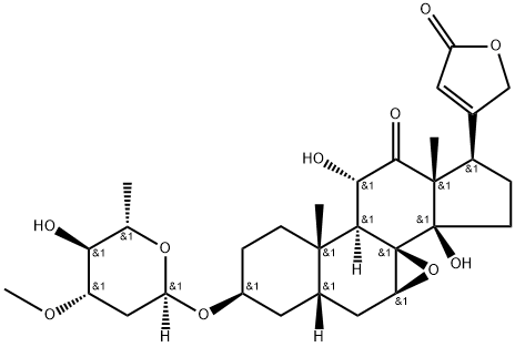 CRYPTANOSIDE A, 98570-81-1, 结构式