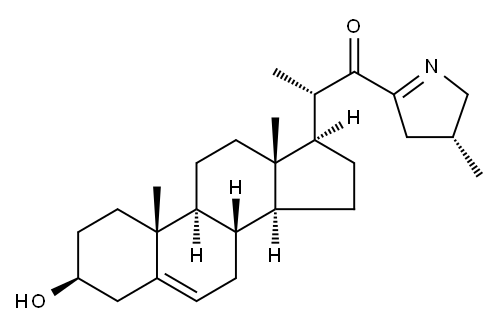 3β-Hydroxy-16,28-secosolanida-5,22(28)-dien-24-one Structure