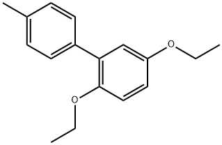 2,5-Diethoxy-4'-methyl-1,1'-biphenyl Structure