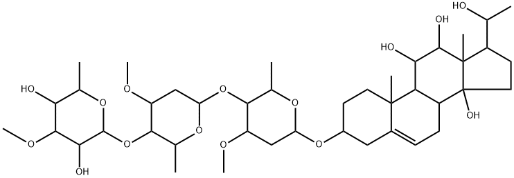 苦绳甙 D,98665-65-7,结构式