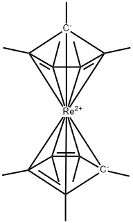 Rhenocene, decamethyl- (9CI) Structure