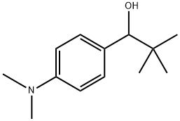 1-(4-(dimethylamino)phenyl)-2,2-dimethylpropan-1-ol Struktur