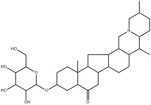 yibeinoside A|伊贝碱苷A