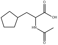 N-Ac-RS-Cyclopentylalanine Struktur