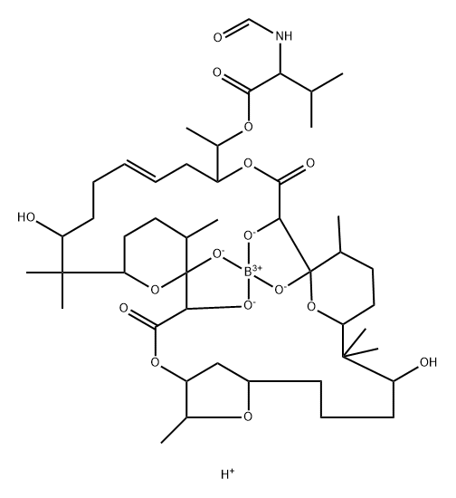 N-formylboromycin 结构式