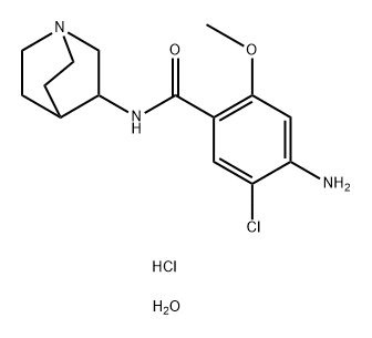 Zacopride hydrochloride [USAN:INN] Structure